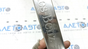 Front left outer door sill trim for Mercedes A-class V177 19-22 chrome, scratches