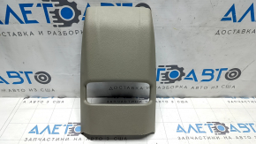 Rear center console trim for Ford Focus mk3 15-18, restyling, gray, tear