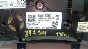 VW Tiguan 18-19 SE instrument cluster with 140k scratches