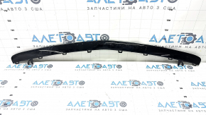 Front bumper molding, central lower, Mercedes A-class V177 19-22, gloss black, AMG pack, scratches