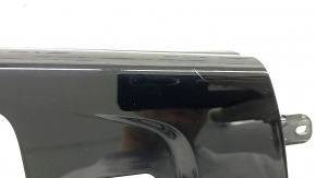 Mercedes A-Class V177 19-22 center console trim, gloss black, automatic transmission, wireless charging, with cup holders and lighting, scratches