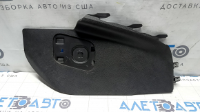 Left side center console trim for Ford Focus mk3 15-18, black, scratches