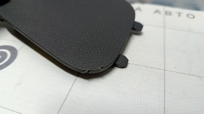 Left center console cover for Ford Focus mk3 15-18, black, scratches