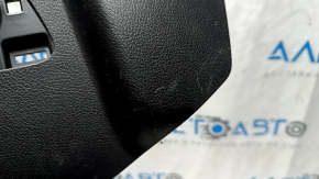 Right side center console trim for Ford Focus mk3 15-18, black, minor scratches
