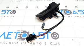 Rear view camera with handle and trunk release button for VW Tiguan 18-24 with washer, worn