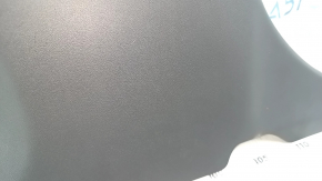 Lower left center pillar trim for Toyota Prius V 12-14, dark gray, worn