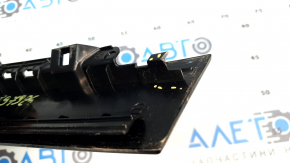 Rear left side door trim for VW Tiguan 18-24, black gloss, broken guides, broken fastening, worn