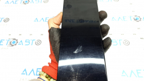Rear left side door trim for VW Tiguan 18-24, black gloss, broken guides, broken fastening, worn