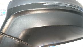Left side mirror VW Tiguan 18-19, 6+2 pins, BSM, turn signal, heated, graphite, scuffs, scratches
