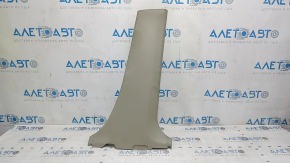 Center pillar trim lower right Toyota Prius V 12-17 beige, creased