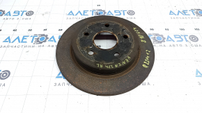 Rear left brake disc for Toyota Venza 21-280/12mm, rusty