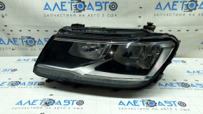 Left front headlight for VW Tiguan 18-21 halogen, LED DRL