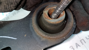 Lower control arm under the rear left spring, Toyota Venza 21- AWD, cracked silent block