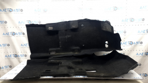 Front floor covering for Toyota Venza 21 - black, dry-cleanable