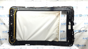 Panoramic window mechanism with curtain for VW Tiguan 18-24, jammed curtain, defective guide, needs dry cleaning