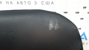Driver's seat back upholstery for VW Tiguan 18-21, black leather, heated, ready to clean