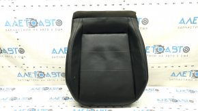 VW Tiguan 18-21 passenger seat cushion upholstery, black leather, heated, dry-cleanable