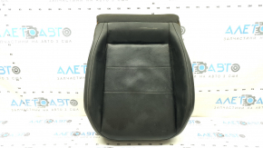 VW Tiguan 18-21 passenger seat cushion upholstery, black leather, heated, ready to clean