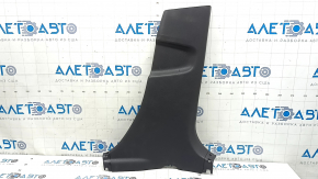 Toyota Prius 50 16-20 lower right center pillar trim, black, scratches