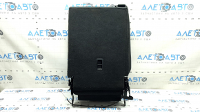 Right rear seat back, 2nd row, VW Tiguan 18-21, black leather, perforated, for cleaning