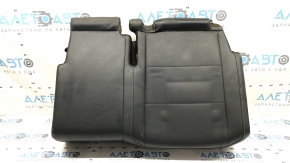 Rear seat cushion, 2nd row, left, VW Tiguan 18-21, black leather, perforated, for cleaning