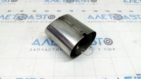 Right exhaust tip for Toyota Venza 21-24, chrome, dents