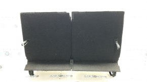 Rear seats, 3rd row, VW Tiguan 18-21, black leather, ready to clean