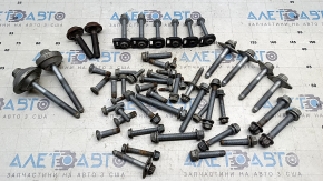 Audi E-Tron 19-23 rear suspension hardware, incomplete