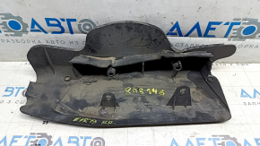 The lower control arm cover under the rear right spring is worn out for the Audi E-Tron 19-23.