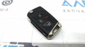 VW Tiguan 18-20 keyless 4-button key, scratches, nicks, worn