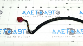 Wiring harness for passenger seat cushion of VW Tiguan 18-21, gray leather, dry-cleanable