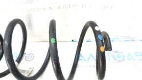 Rear right spring for Mercedes A-class V177, 19-22 stiffness, orange, blue, white, green