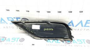 Lower grille of the front bumper right VW Tiguan 18-21 structure, sand