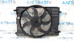Diffuser radiator shroud assembly for Mercedes A-class V177 19-22 M260