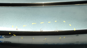 VW Tiguan 18-24 Graphite LD7X rear bumper, bare upper part, dents