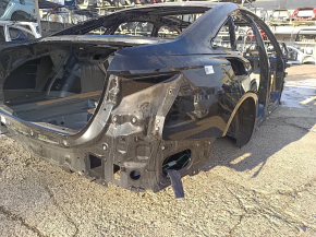 Quarter wing rear right Audi A6 C8 19-24 on the body, black