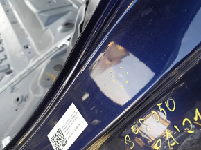 Left rear fender lip for Toyota Venza 21-24 blue, on the body, bumper