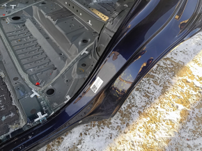 Left rear fender lip for Toyota Venza 21-24 blue, on the body, bumper