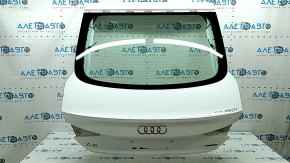 Bare tailgate with glass for Audi A5 F5 18-25 5D white LY9C, non-standard holes