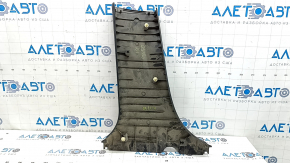 Lexus ES350 07-12 lower right center pillar trim, black, worn