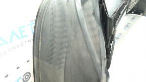 The rear bumper is bare, the lower part of the VW Tiguan 18-21, the structure is without parking sensors, scratches, sand, faded plastic, broken fasteners
