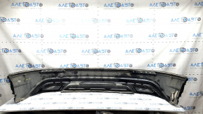 The rear bumper is bare, the lower part of the VW Tiguan 18-21, the structure is without parking sensors, scratches, sand, faded plastic, broken fasteners