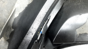 The rear bumper is bare, the lower part of the VW Tiguan 18-21, the structure is without parking sensors, scratches, sand, faded plastic, broken fasteners