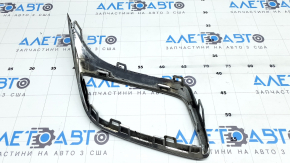 Left muffler trim for VW Tiguan 18-21, chrome, peeling chrome, scratches, scuffs