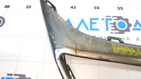 Right muffler frame for VW Tiguan 18-21 chrome, swollen chrome, scratches, abrasions, cracked