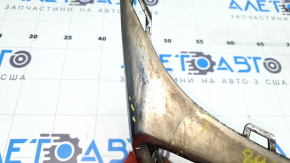 Right muffler frame for VW Tiguan 18-21 chrome, swollen chrome, scratches, abrasions, cracked