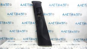 Center pillar trim, upper belt, left, Dodge Dart 13-16, black, type 1, scratches