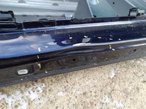 Front left quarter panel for Toyota Venza 21-24, blue, on the body