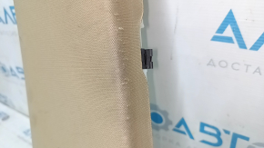 Mercedes X164 GL center pillar trim, upper left, beige, dry-cleanable, scratches