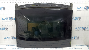 Panoramic view of the Audi A5 F5 18-25 5D black curtain, without front glass